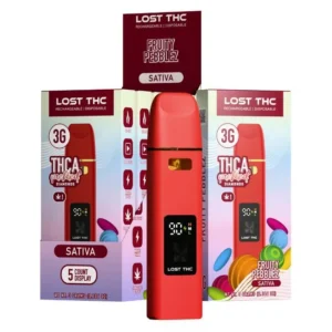 3g Sativa Fruity Pebblez Lost THC Vape