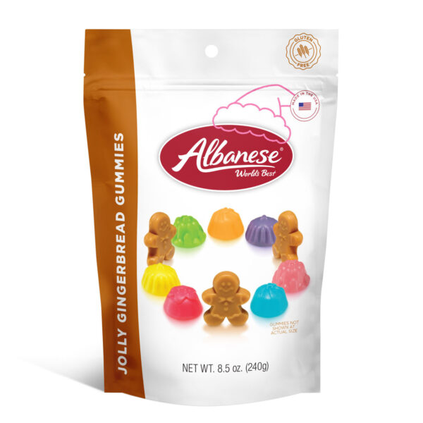 Jolly Gingerbread Albanese Gummy Bears