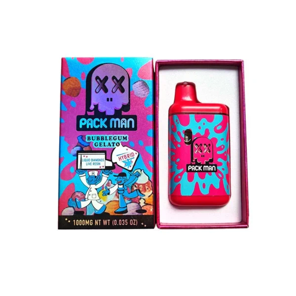 BlueBerry Melon THC 1000mg Sativa Packman Vape