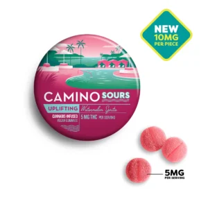 Watermelon Sprite Cannabis-infused Camino Gummies Sours
