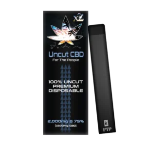Uncut CBD Vapes For The People 2G Premium Disposable