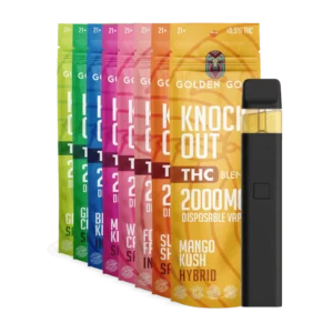 Mango Kush Hybrid 2g Knock Out Blend THC Vape Pen